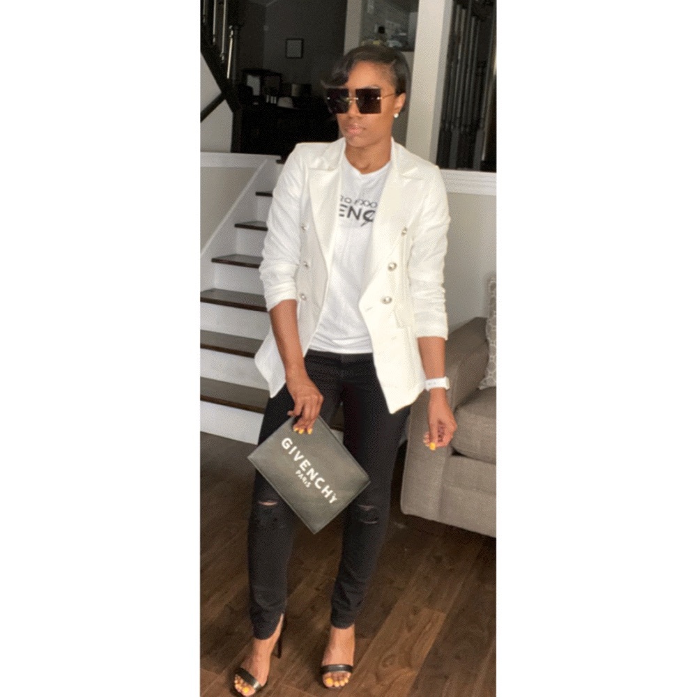 Cream, off white blazer